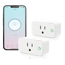 Smart Plug 15A, Wifi Bluetooth Outlets 4 Pack Work with Alexa and Google Assistant, Wifi Plugs with Multiple Timers,  Home APP Group Control Remotely, No Hub Required, ETL&FCC Certified